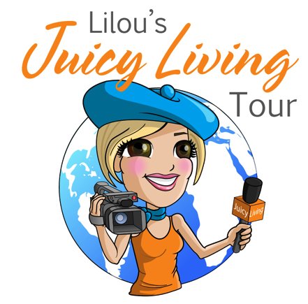 Lilou's Juicy Living Tour Logo