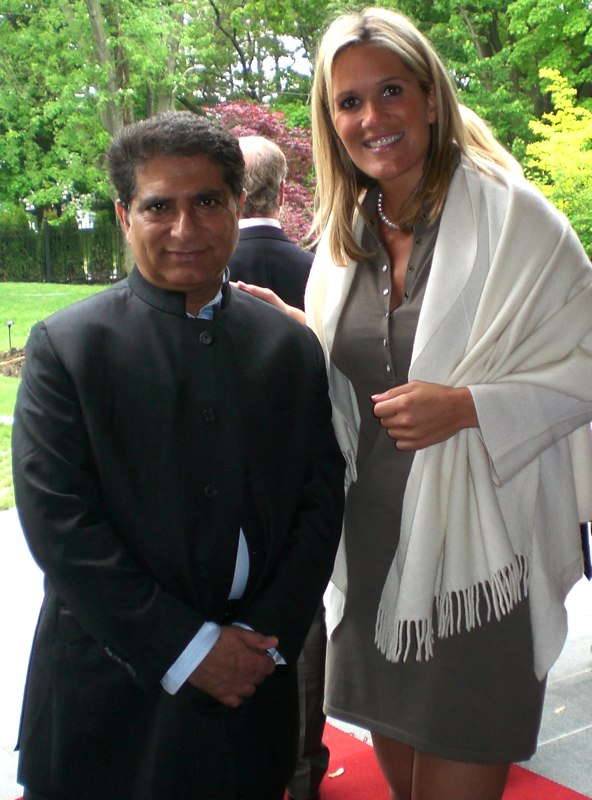 Lilou & Dr Deepak Chopra